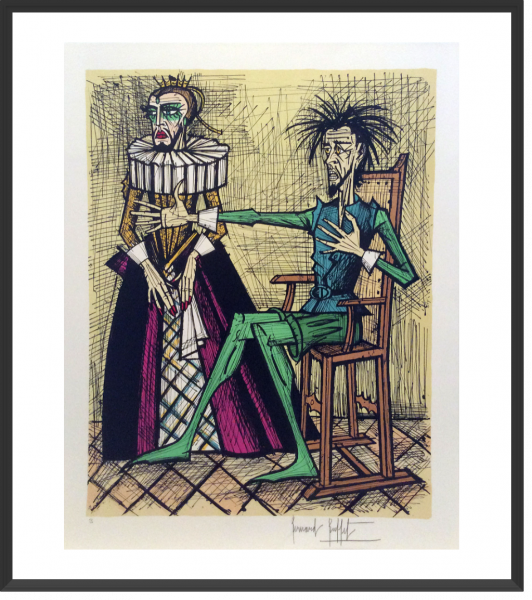 Buffet_Don Quichotte et la duègne barbue_1989
