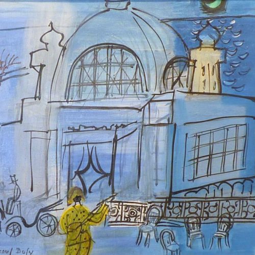 Dufy-Clair-de-lune-a-Nice-huile-sur-toile