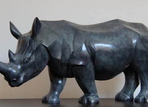 a-la-une-Rhinocaros-bronze