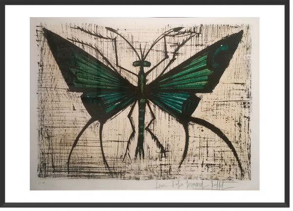 Buffet_Le papillon vert_1964