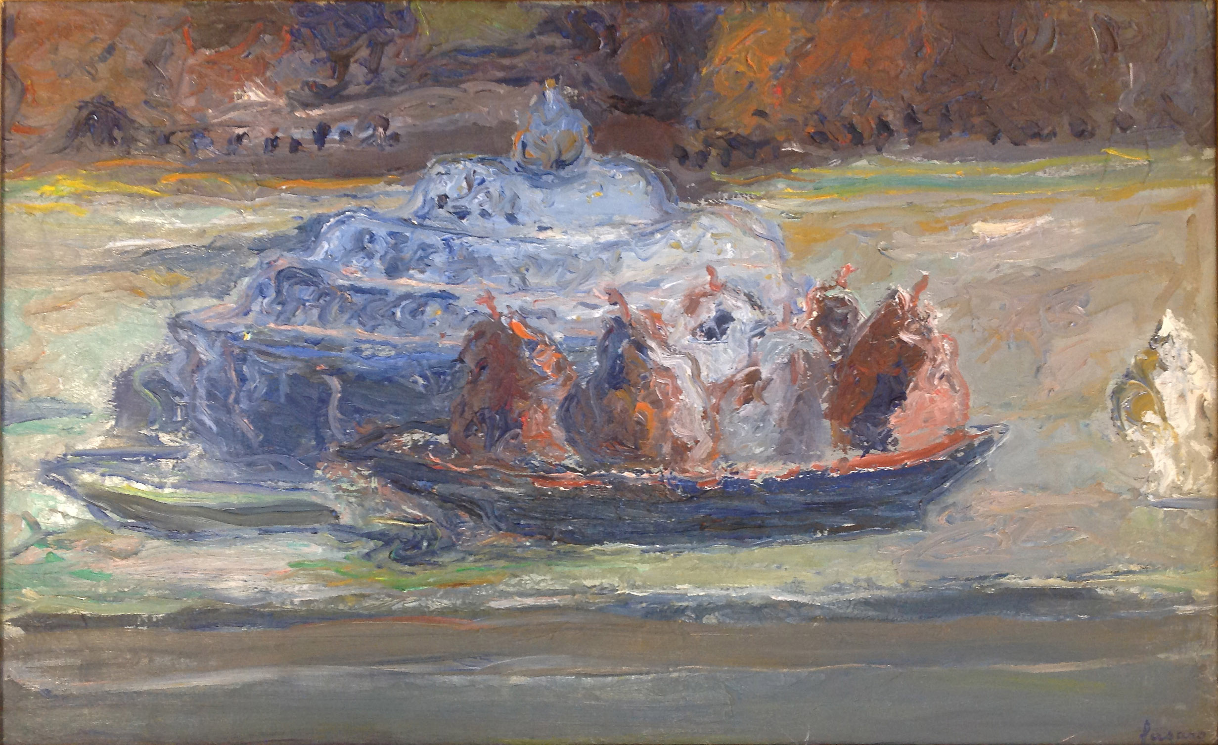 Jean Fusaro (né en 1925) huiles sur toile, pastels Galerie Estades