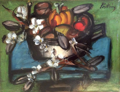 a-la-une-Nature-morte-huile-sur-papier-marouflee-sur-toile