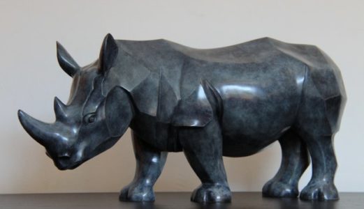 a-la-une-Rhinocaros-bronze