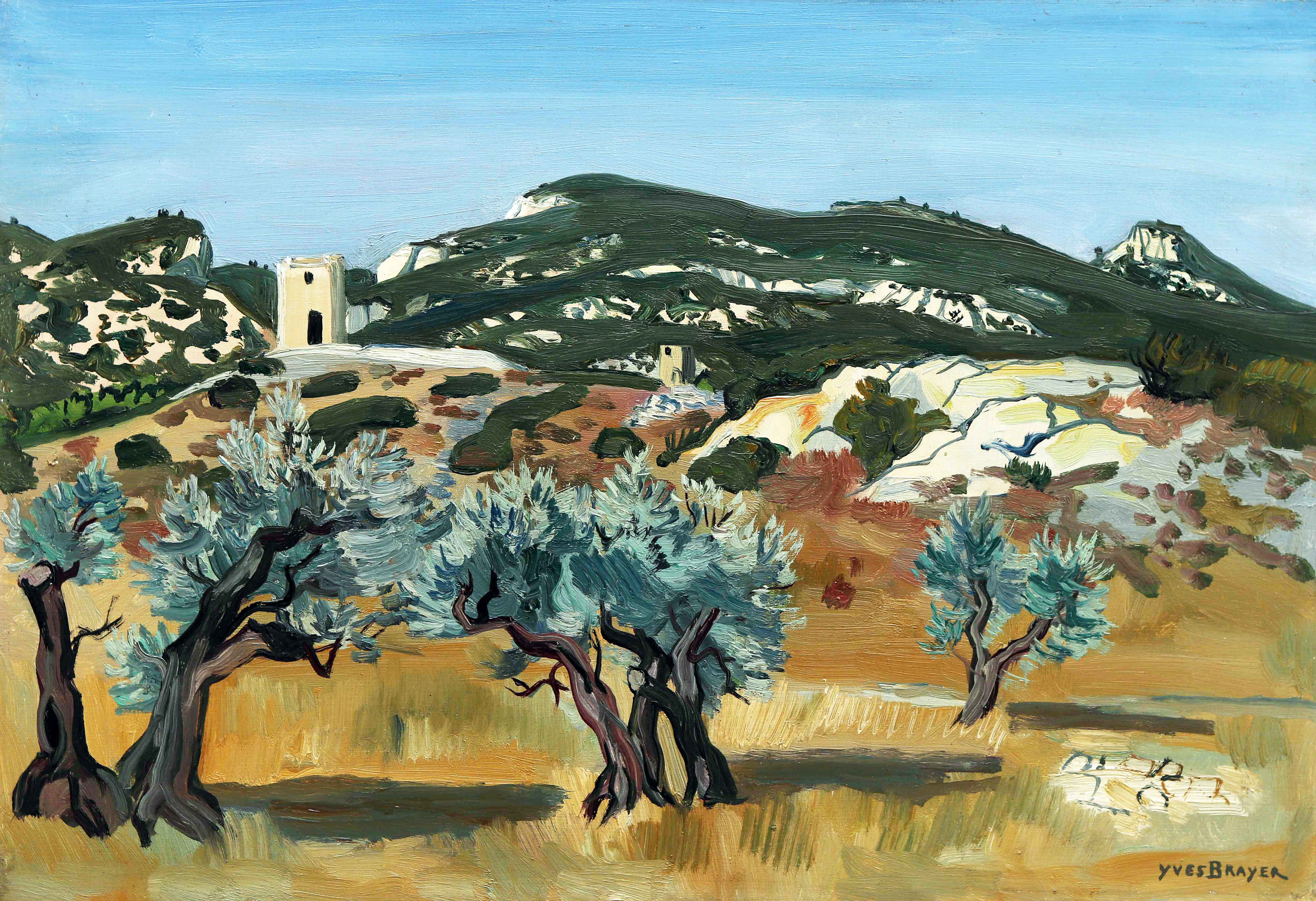 Yves Brayer (19071990) tableaux, dessins Galerie Estades